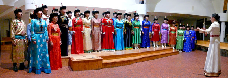 Choeur de la Radio Télévision de Mongolie Chinoise (Gap, 16 octobre 2008)