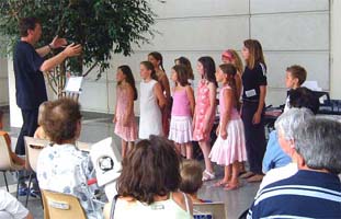 Les Petits chanteurs de Gap au centre hospitalier