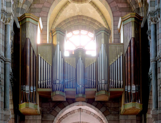 Grand orgue Jean Dunand de la cathdrale de Gap (Hautes-Alpes)