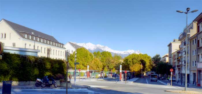 Gap, pôle universitaire et gare routière