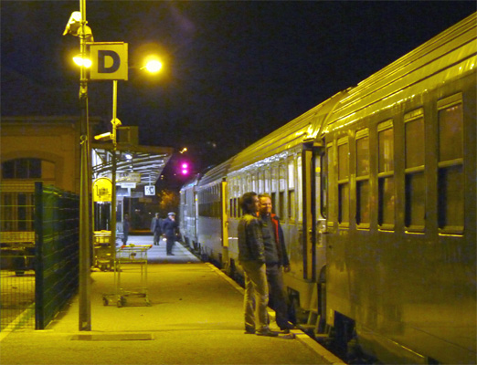 Le Briançon-Paris au départ de Gap la nuit