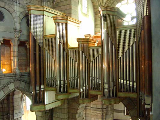 Grand orgue Jean Dunand de la cathédrale de Gap (Hautes-Alpes)