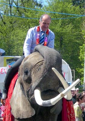 Roger Didier, maire de Gap