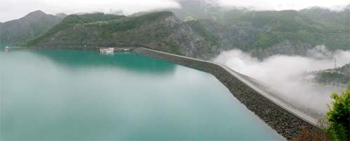 Barrage de Serre-Ponçon - 30 mai 2008